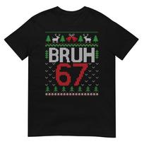 Funny 67 Six Seven Bruh Ugly Christmas Unisex Unisex Teens Boys Sweatshirt S