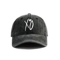 XO The Weeknd beisbolo kepuraitė Nusidėvėjusios kepurės Kepuraitė Unisex Retro Lauko Vasarinė Reguliuojama Tėčio kepuraitė MZ-390