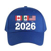 canada mexico and usa flag Baseball Cap Woman Man Adjustable Trucker Cap Adult with Curved Brim Casual Hat football fan Adjustable