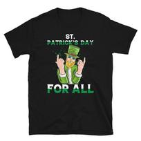 Gangster Leprechaun Funny Irish T-Shirt XL