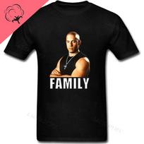 New Fashion Vintage Hot Movie Fast And Furious Tshirt Summer Double Side Printed Graphic Tshirt Vin Diesel Dominic Camisetas S