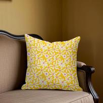 Sunny Daisy square Jacquard Pillow Cover for Sofa Office Waist Cushion Cover Home Decorative Pillowcase 40x40cm