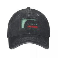 Metal Gear Solid Codec Screen Unisex Women Baseball Cap MGS Game Gaming Distressed Denim Hats Cap Outdoor Running Golf Snapback Hat One Size