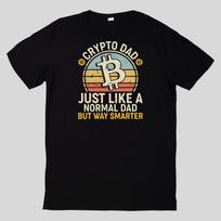 T-Shirt Crypto Bitcoin Baumwolle Fun Spaß Sprüche Lustig Cartoon XS