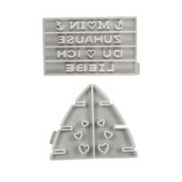 Craft Silicone Moulds Epoxy Resin Moulds Unique Organizers Rack Molds Silicone Texture Resin Shelf Molds for Hand-Making 1