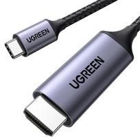 UGREEN USB Type C to HDMI Conversion USB C to HDMI including DP Alt Compatible with Thunderbolt Cable, 1M, 4K@60Hz, Converter, [Unidirectional