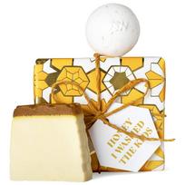 LUSH Honey I Washed the Kids Gift Honey I Washed the Kids Soap Butterball Bath Bomb Shopper Bag Included Thyme 1 x 1 Set & (Bath Bomb) - - -