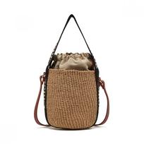 Chloe Chc23as381l18 915 Woody Small Basket Bucket Shoulder Bag CHC23AS381L18 915