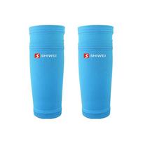 Protector Soccer Gear Sportswear Leg Sleeves Shin Guards Socks Guards Socks Canilleras Support Sock M mėlyna