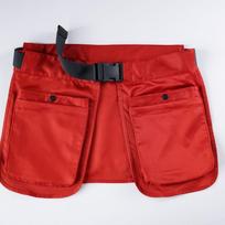 Multi-functional Apron Belt Bag Multi-pocket Fanny Pack Fashion Waist Pack  Mountaineering raudona