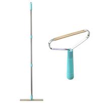 Pet Hair Remover Set Must-Have Tool Cleaning Cat Dog Fur; Large Stainless-Steel Mop-Style Carpet Hair Remover Clean;