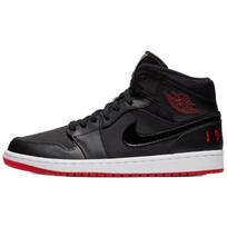 Jordan Air Jordan 1 Mid Cushioning Slip Resistant Cushioning Slip Resistant Mid top Vintage Basketball Shoes Mens BQ6578-001 42