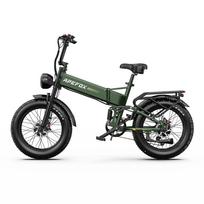 APEFOX RH20 Folding All-terrain Electric Bicycle 100KM Max Range 750W*2 Dual Motor 20 Inch Fat Tires E-Mountian Bike