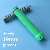 110 mm 24 V skaitmeniniai plaukų karštieji suktukai elektriniai kaitinami suktukai strypai voleliai banguotiems plaukams kirpyklos kirpimo spiralės formavimo įrankiai 19mm