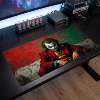 Joker Printed Mouse Pad Non-Slip Waterproof Rubber Desk Mat for Gaming Office Laptop Home Decor Gift 30cmx60cm（11.8x23.6inch）