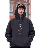 One Hundred Percent Ohp X Moai Perfect Assassin Fleece Hoodie Black/2Xl