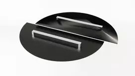 HETTA GTO 80 BLACK laužavietės dangtis