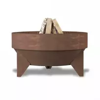 HETTA GTO 80 CORTEN malkinė lauko laužavietė