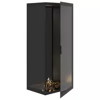WILD FLAME CORNER 80X200 LEFT kampinis biožidinys įmontuojamas