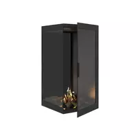 WILD FLAME CORNER 70X100 LEFT kampinis biožidinys įmontuojamas