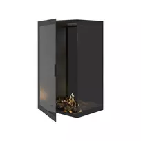 WILD FLAME CORNER 80X120 RIGHT kampinis biožidinys įmontuojamas
