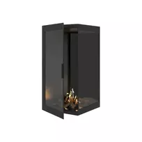 WILD FLAME CORNER 70X100 RIGHT kampinis biožidinys įmontuojamas