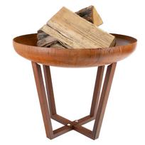 CORTEN DEEP Folding legs 80 metalinė laužavietė