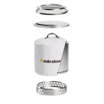 SOLO STOVE Ranger 2.0 metalinė bedūmė laužavietė su rinkiniu kiemui