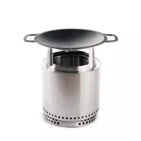 SOLO STOVE Ranger 2.0 metalinė bedūmė laužavietė + WOK gaminimo rinkinys