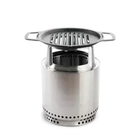 SOLO STOVE Ranger 2.0 metalinė bedūmė laužavietė + GRILL gaminimo grotelės