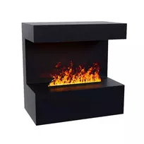 CACHFIRES LATE BLACK pakabinamas vandens garų židinys