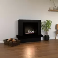 GLOW FIRE LARVIK BLACK pastatomas biožidinys su apdaila