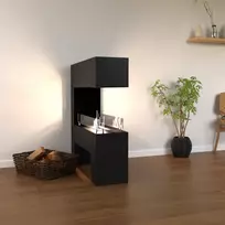 GLOW FIRE ROGALAND BLACK pastatomas biožidinys su apdaila