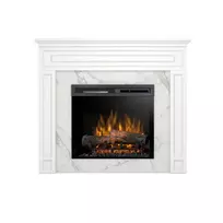 DIMPLEX LORIN WHITE-MARMUR 23 XHD pastatomas elektrinis židinys su apdaila
