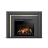 DIMPLEX LANINI BLACK 28 XHD pastatomas elektrinis židinys su apdaila