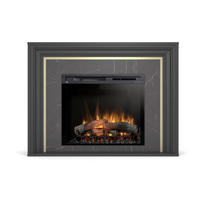 DIMPLEX LANINI BLACK-MARMUR 28 XHD pastatomas elektrinis židinys su apdaila