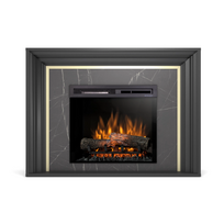 DIMPLEX LANINI BLACK-MARMUR 23 XHD pastatomas elektrinis židinys su apdaila