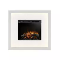 DIMPLEX LITOS WHITE-CRYSTAL 28 XHD pastatomas elektrinis židinys su apdaila