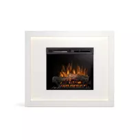 DIMPLEX LITOS WHITE 23 XHD pastatomas elektrinis židinys su apdaila