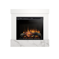 DIMPLEX DIRO WHITE-MARMUR 28 XHD pastatomas elektrinis židinys su apdaila