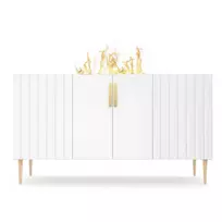 DIMPLEX PRINS WHITE cassette 500 pastatomas vandens garų židinys-spintelė