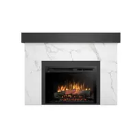 DIMPLEX AVEN MARMUR-BLACK 26 XHD pastatomas elektrinis židinys su apdaila
