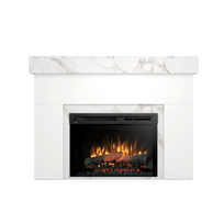 DIMPLEX AVEN WHITE-MARMUR 26 XHD pastatomas elektrinis židinys su apdaila