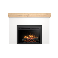 DIMPLEX AVEN WHITE-OAK 26 XHD pastatomas elektrinis židinys su apdaila