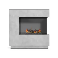 DIMPLEX ZEN CONCRETE cassette 400 P pastatomas vandens garų židinys