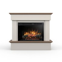 DIMPLEX TORMES CASHMERE-OAK 26 XHD pastatomas elektrinis židinys su apdaila