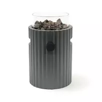 HAPPY COCOONING LUMI RIB NORDIC BLACK dujinis lauko židinys