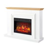 ARFLAME MARBELYA AF23BS WHITE pastatomas elektrinis židinys su apdaila