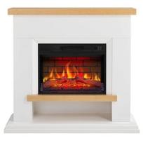 ARFLAME SHELFORD AF23BS WHITE pastatomas elektrinis židinys su apdaila