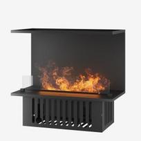 INFIRE INVAPO INSIDE C800 RETAIL RGB MULTI Opti-myst įmontuojamas vandens garų židinys